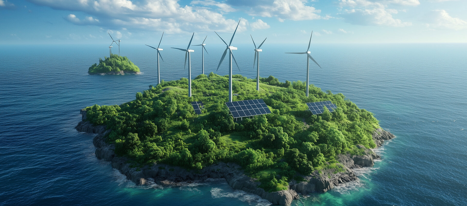 Distributed Negative-Carbon Green Power Plant